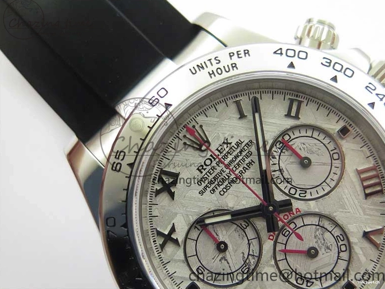 SA4130 904L SS Daytona Best 1:1 ‘Meteorite’ Oysterflex Case V4 Strap Noob on 116519 Edition 0327